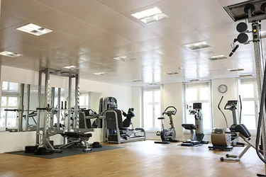 Fitnessbereich der Physiotherapie-Praxis PHYSIOZENTRUM St. Gallen