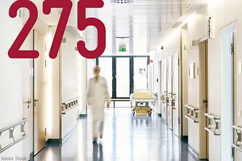 Korridor in einem Spital