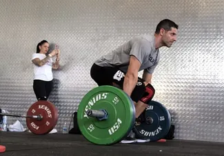 Juan im Crossfit
