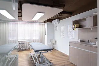 Behandlungszimmer im Physiozentrum Zürich Stadelhofen