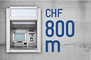 ATM: 800m Swiss Francs