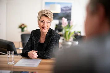 Bundesraetin Karin Keller-Sutter