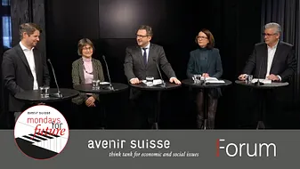 5 Teilnehmende des Podiumgesprächs «Monday for Future»