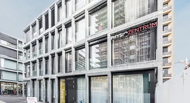 Aussenansicht der Physiotherapie-Praxis PHYSIOZENTRUM Uster