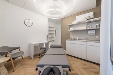 Behandlungszimmer Physiozentrum Stauffacher